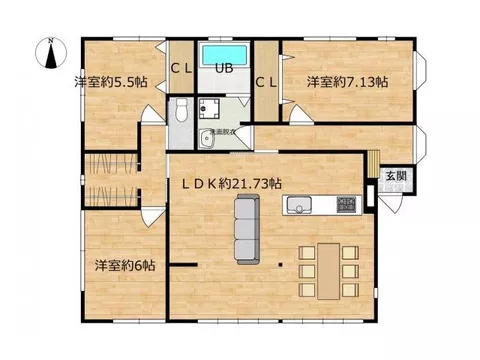 The building has been remodeled inside and out.