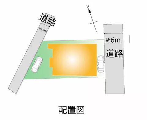 Inazawa City, Heiwa-cho Saikobo Irigami (Marubuchi Station) 2-story 5DK