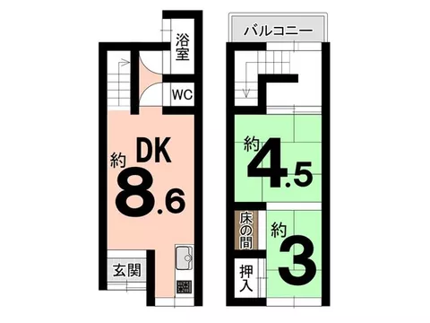 Daigo Makino Uchi Town (Daigo Station) 5.98 million yen - Image 2