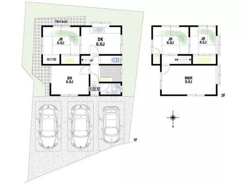 Recommended points by staff: ■ Parking space for 3 cars ■ Good view from the veranda - Image 2