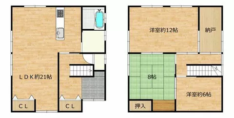 Oda, Echizen Town, Nyu District (Kitafu Station) 2-story 3SLDK