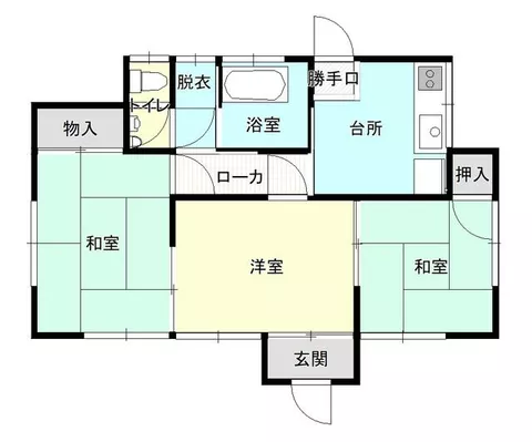 1 story above ground and 1 basement floor, 3K

4,000,000 yen