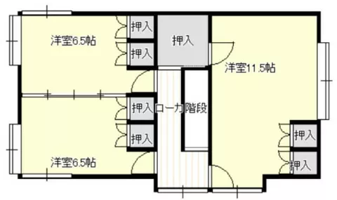 Yonezawa City, Kubota Town, Yanome (Takahata Station) 2-story building 7SDK