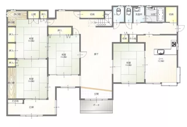 Oshu City Mizusawa Sakurakawa Ko Minoguchi (Mizusawa Station) 2-story 6SDK