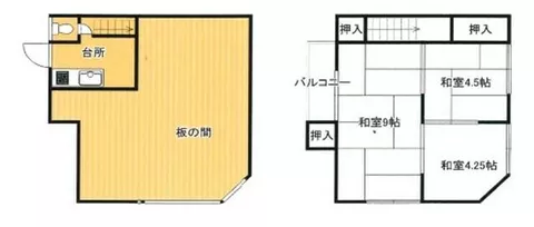 Settsu City, Torikai Shimo 3-chome (Minami Settsu Station) 2-story 3K