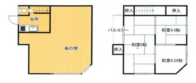 Settsu City, Torikai Shimo 3-chome (Minami Settsu Station) 2-story 3K