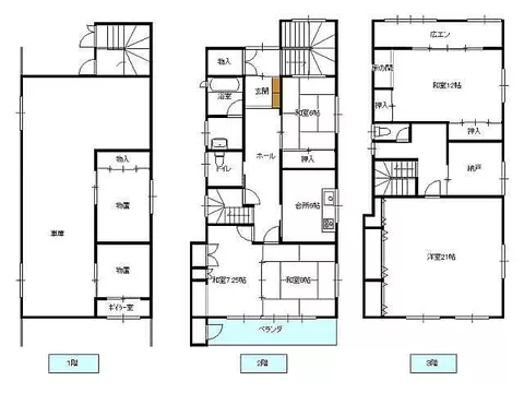 Used single-family home for sale in Kanazawa 1-chome