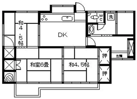 Miyakonojo City, Tohokumachi Single-story building 3DK