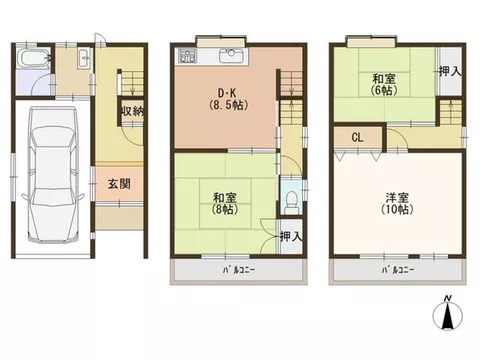 ☆Viewing reservations now accepted☆ Renovated water areas in 2023♪ The interior is beautiful! This property comes with a garage♪