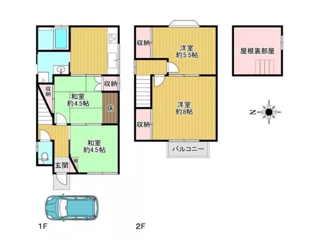 ■Elementary and junior high schools that are safe for children's commutes are within walking distance■Quiet residential area