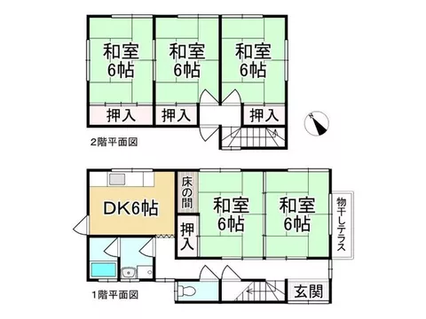 Sakamoto 7 (Hieizan Sakamoto Station) 8 million yen