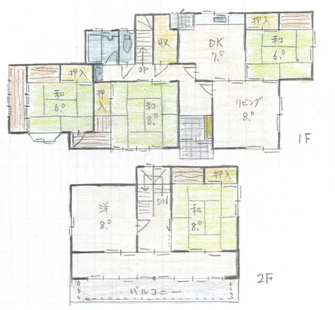 Seto City, Taishi Town (Owari Seto Station), 2-story, 6DK