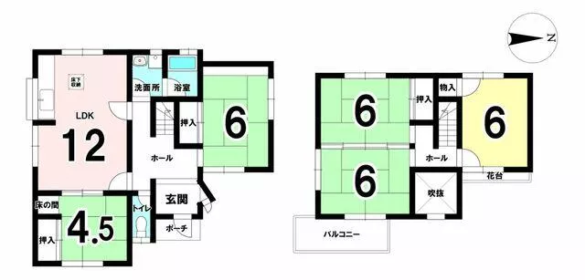 Kumatori Town, Sennan District, Okubo Minami 5-chome (Hineno Station) 2-story 5LDK