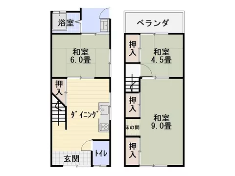 Yodokawame-cho (Yodo Station) 3.75 million yen