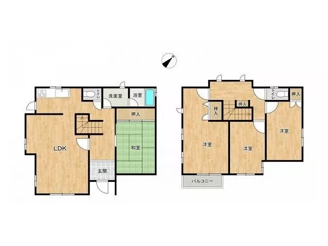 ☆A used single-family home on approximately 52 tsubo of land is now available!☆ 4LDK + balcony☆ Parking for 3 cars