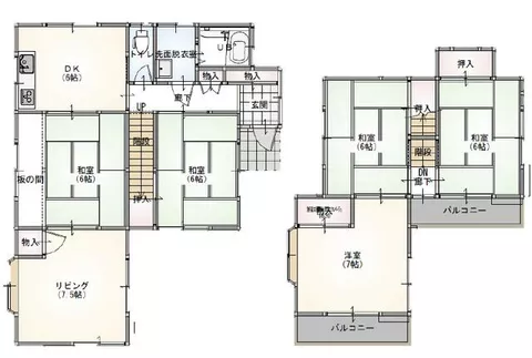 Oami Shirasato City, Komachi (Nagata Station), 2-story, 5LDK