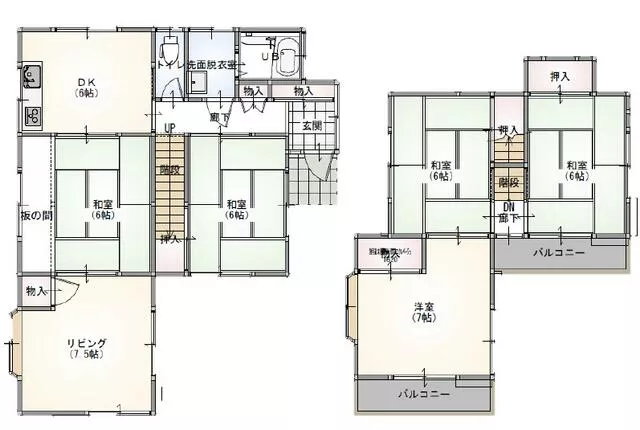Oami Shirasato City, Komachi (Nagata Station), 2-story, 5LDK