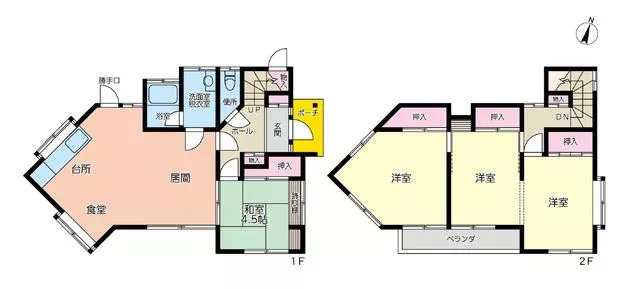 Hadano City, Higashitawara (Hadano Station), 2-story, 4LDK