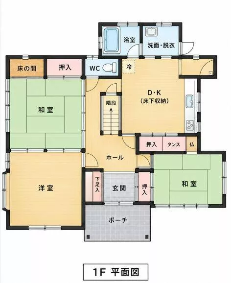 Shimada City, Island (Daikancho Station), 2-story, 6DK
