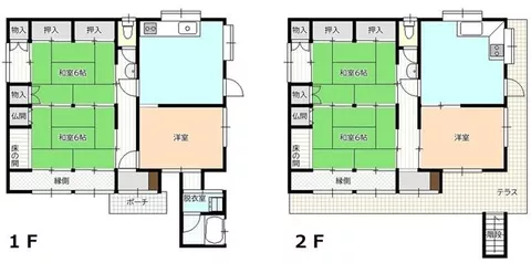 Etajima City, Etajima-cho 2-story 6DK
