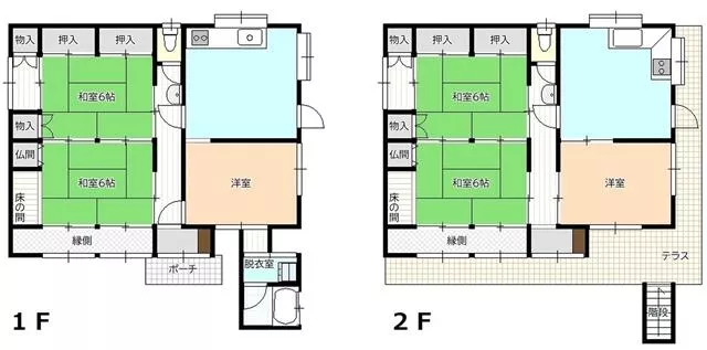 Etajima City, Etajima-cho 2-story 6DK