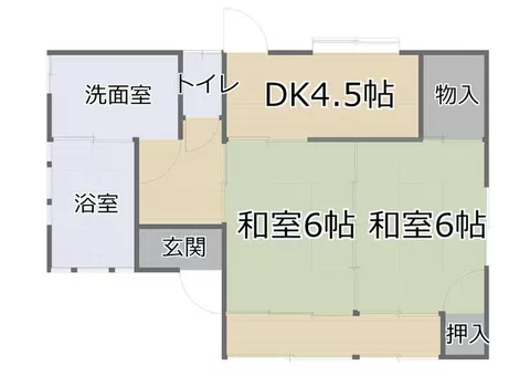 Kirishima City, Kirishima Taguchi (Kirishima Jingu Station) Single-story building 2K