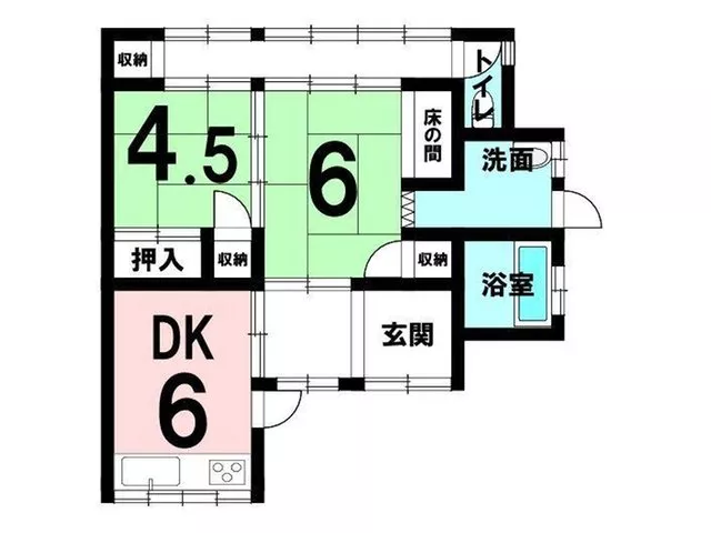 This is a row house property! Within walking distance to Nishi-Oita Station, making it a highly convenient property!