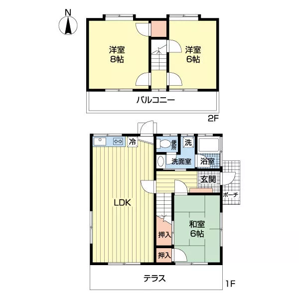 Shizuoka Prefecture Koyama Town Subashiri (Gotemba Station) 2-story 3LDK
