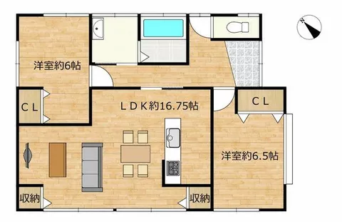 Ibusuki City, Jūmachi (Ibusuki Station), 1-story, 2LDK - Image 2