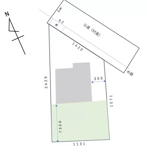Chōsei-gun Chōsei-mura Hongō (Mobara Station) 2-story 3LDK