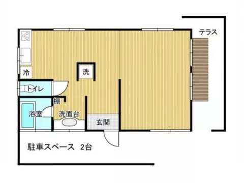 ◆Independent washroom◆Close to the sea◆Window in the bathroom◆Separate bath and toilet◆System kitchen