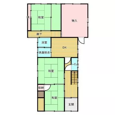 Fukuyama City, Shinichi Town, Oaza Kamiyasui (Shinichi Station), 2-story, 6DK