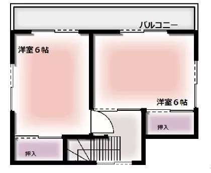 Sugito Town, Kitakatsushika District, Washizu (Tobu Dobutsu Koen Station) Two-story building 3SLDK