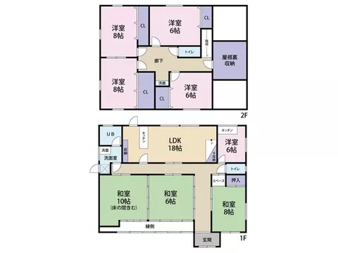 101 tsubo of land + 66 tsubo house, ideal for two families, large families, or a workplace + residence