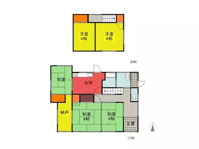 This is a used house in Fushihirai. It is priced affordably.