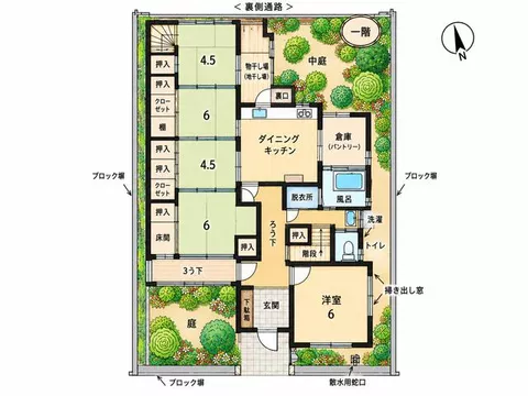 Higashikagawa City, Sanbonmatsu (Sanbonmatsu Station) 2-story building 9DK