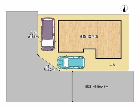 Kumagaya City, Kakinuma (Kumagaya Station), 2-story building, 4LDK