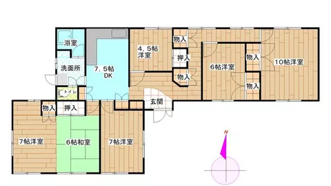 Izumi City Komenotsu Town (Komenotsu Station) Single-story 6DK