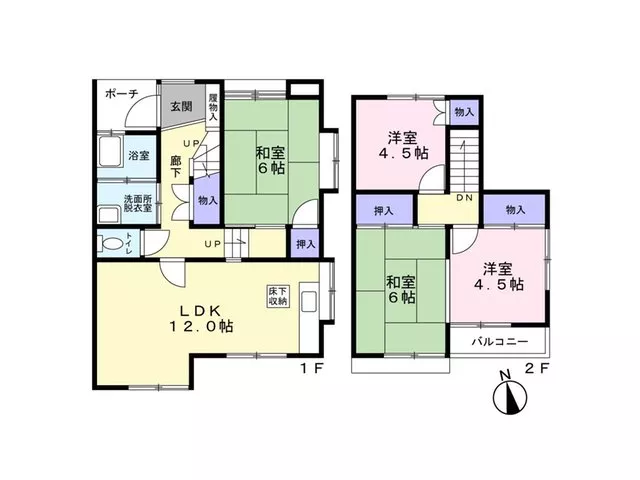 ● The closest terrace house to the station in Musashidai! ● Under renovation ● Northeast corner lot (6×6m)