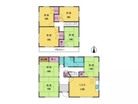 【Good sunlight due to south-facing balcony♪】 - Image 1