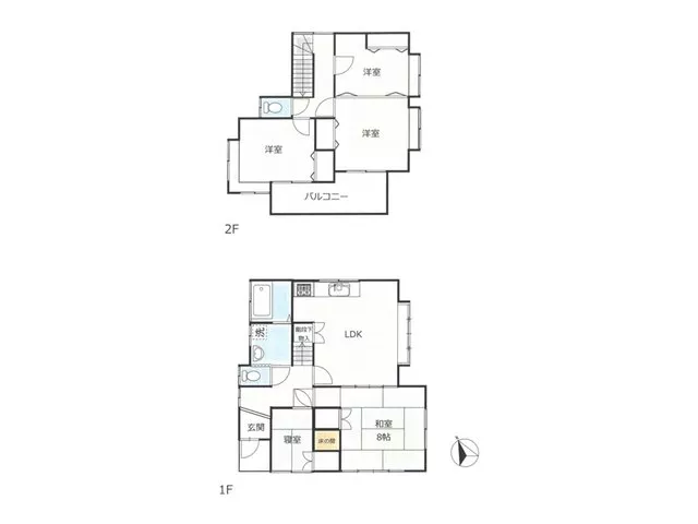 Great access to National Route 4! Used house with a lot size of over 60 tsubo!