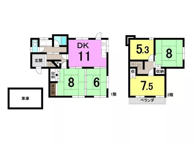◎Convenient for commuting and school, just 4 minutes on foot to the nearest station! ◎Garage available!