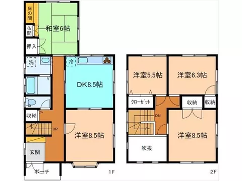 Yadano Town (Awazu Station) 14.5 million yen