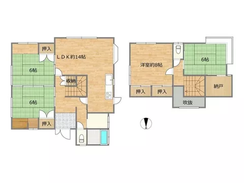 【Open House】 New earthquake-resistant compliant / Parking for 2 cars / Parallel parking possible / 4LDK two-story house
