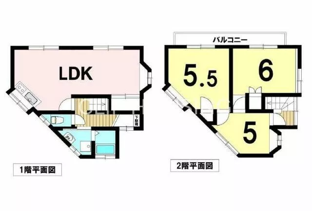 Nakano Kamimachi 3-chome, Hachioji City (Hachioji Station) 2-story building 3LDK