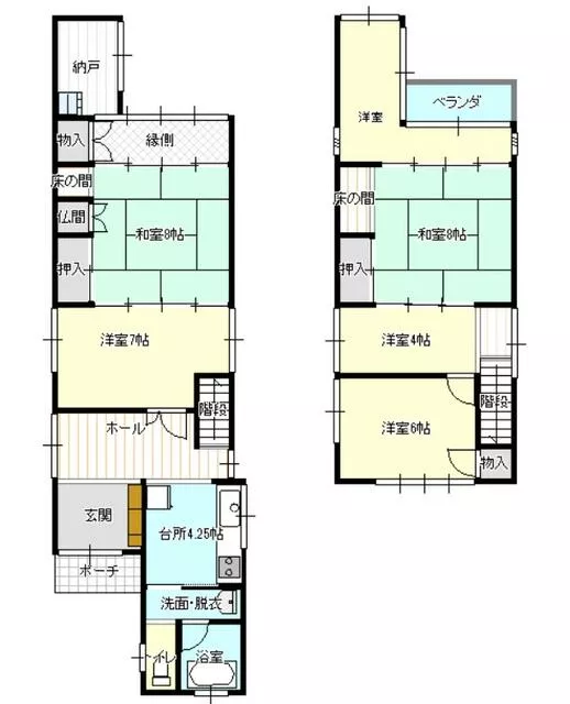 Kanazawa City, Honda-cho 1-chome, 2-story, 5K