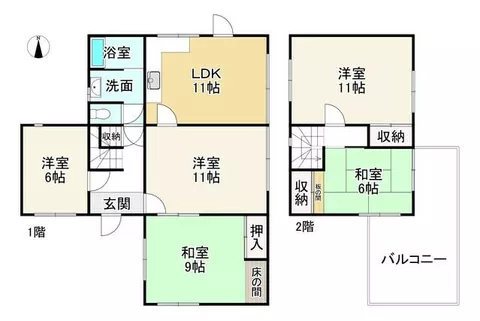 Uda City, Haibara Tenmandai Higashi 3-chome (Haibara Station) 2-story 5LDK