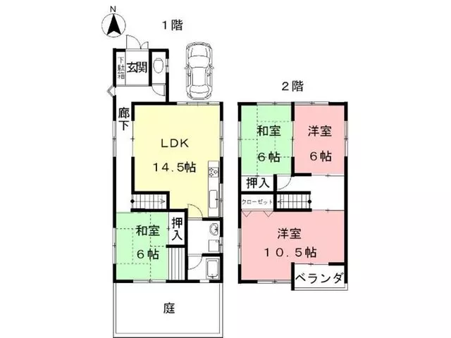 Moriguchi Town 6, 8 million yen