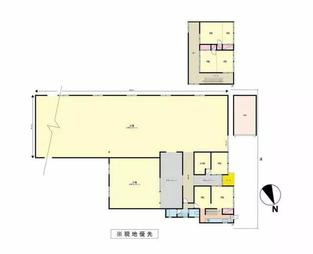 Kahoku City Kizu (Yokoyama Station) 2-story 6K