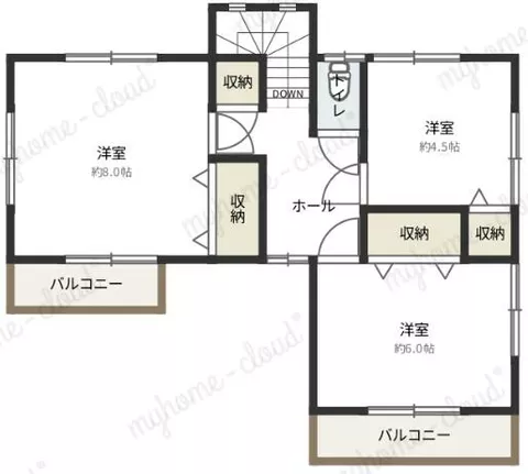 Ishioka City, Kanoko 1-chome (Ishioka Station) 2-story 4LDK